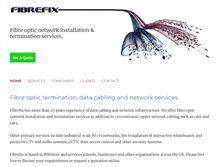 Tablet Screenshot of fibrefix.com